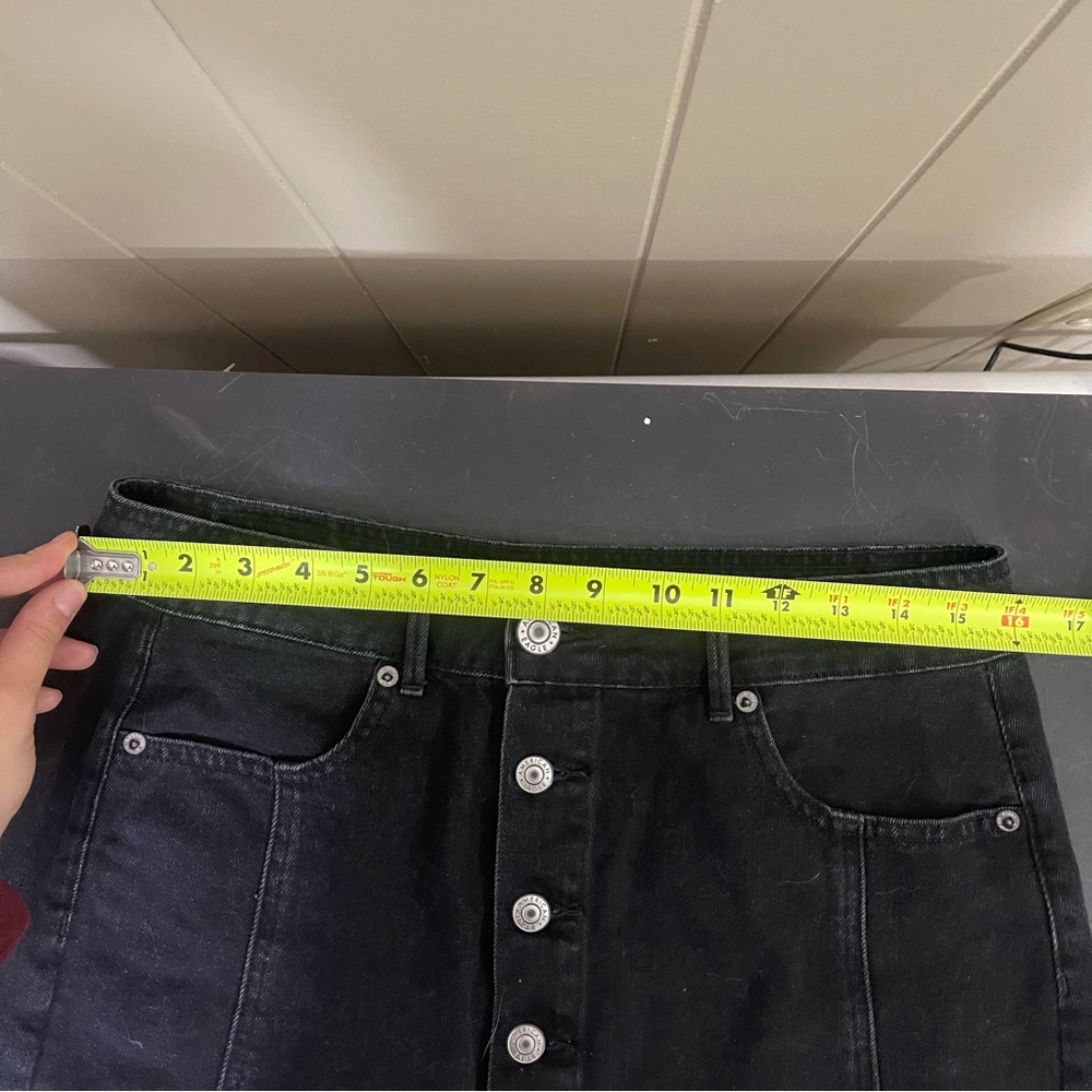 American Eagle Button Down Mini Skirt - image 5